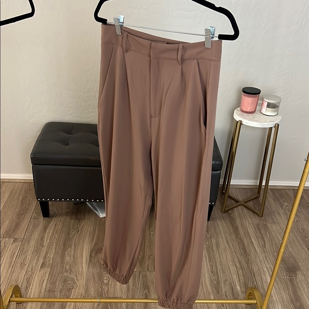 Women's Brown Casual Pants